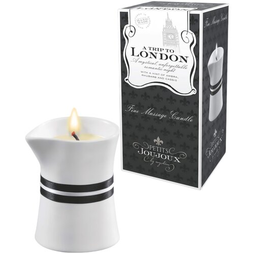 Petits JouJoux London - svijeća za masažu - rabarbara-jantar (120ml) Cijene