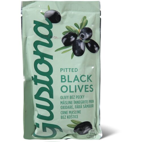 Gustona Crne masline bez kostice 180g Cene