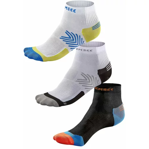 CHIEMSEE Sportske čarape plava / narančasta / crna / bijela