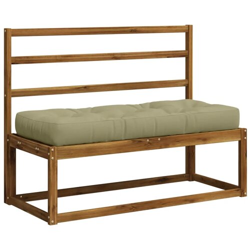  Jastučić za palete VIANEN 100% poliester Svijetlo zelena - Svijetlo zelena 120 x 40 x 12 cm Slike
