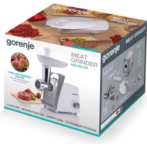 Gorenje aparat za mlevenje mesa - MG1601W Slike