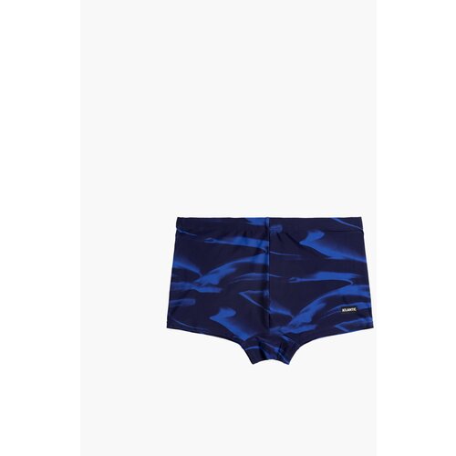 Atlantic Men&amp;#039;s Swimming Boxers - Blue Slike