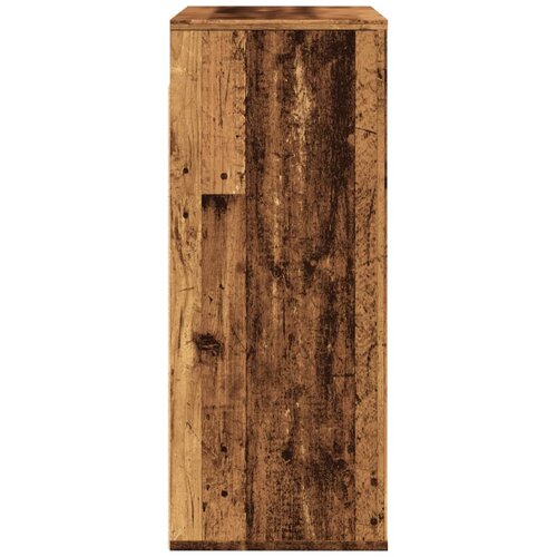  Zidni ormarić boja staro drvo 80 x 33 x 80 cm konstruirano drvo Slike
