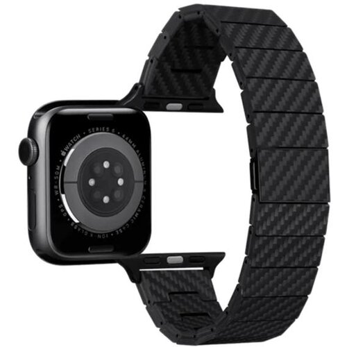 PITAKA sodoben pa&scaron;ček iz karbonskih vlaken za Apple Watch 49/45/44 mm črne in sive barve, (5000265715) Cene