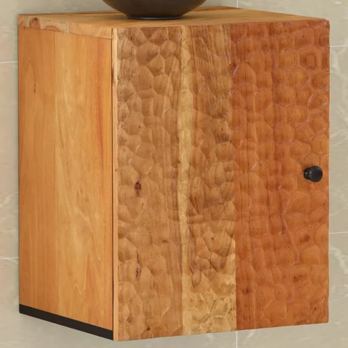 vidaXL Kupaonski zidni ormarić 38 x 33 x 48 cm masivno drvo bagrema