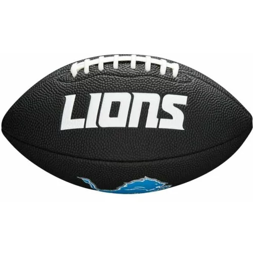 Wilson MINI NFL TEAM SOFT TOUCH FB BL DT Mini lopta za američki nogomet, crna, veličina