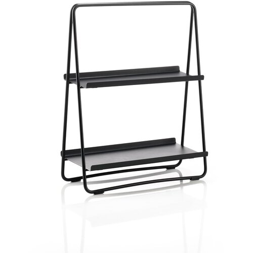 Zone Crna metalna polica 23x58 cm A-Table - Slike