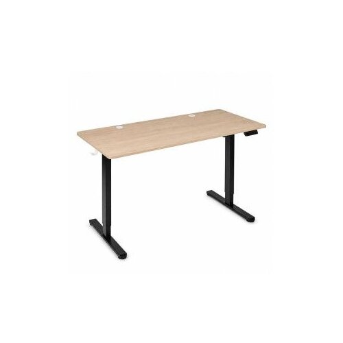 ModernHome JSD-C5-1-15 &amp;ndash; Električni radni stol s podesivom visinom 72&amp;ndash;118 cm, 140 &amp;times; 60 cm, svijetli hrast Slike