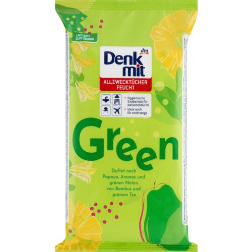Denkmit Green univerzalne vlažne maramice za čišćenje 50 kom Cene