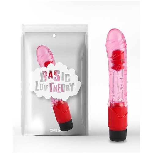 Vibrator Realistic Vibe, 22.5cm, Roze Slike