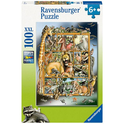 Ravensburger Životinje u regalu RA12000862-puzzle Slike