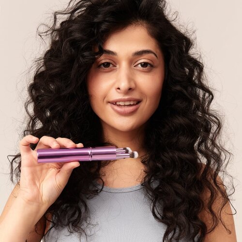 Glov make-up brush - pink Cijene