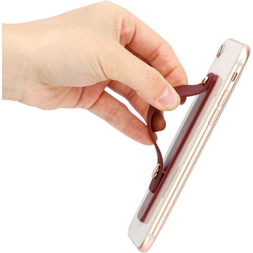 HURTEL Samolepilno držalo za prstni telefon z roza drsnikom, (22006402) Slike