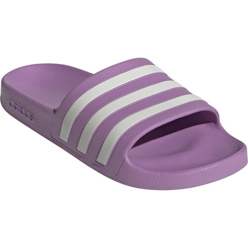 Adidas ženske papuče Adilette Aqua, Ljubičasto-bele Slike