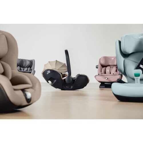 Britax Romer dječja autosjedalica dualfix&amp;trade; pro m 360&amp;deg; i-size (61-105 cm) style harbor blue Slike