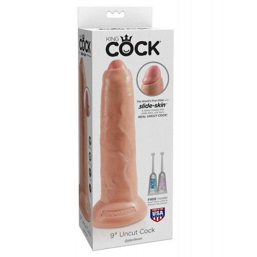 King Cock 9" Uncut 23cm Flesh Cene