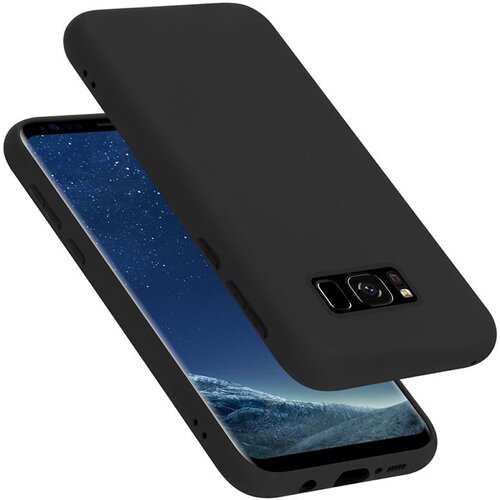 Cadorabo Case, združljiv s Samsungom v tekoči črni barvi - za&amp;scaron;čitni pokrov iz fleksibilnega silikona TPU, (20590253) Slike