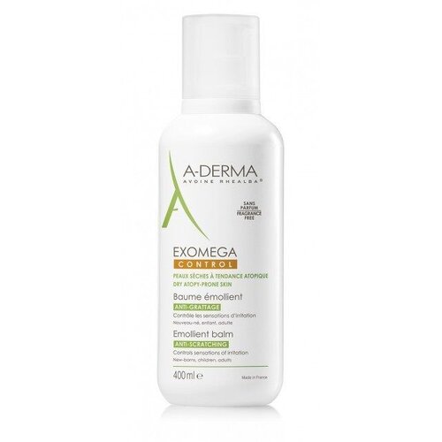 A-derma Emolijentni balzam Exomega Control, 400ml Slike