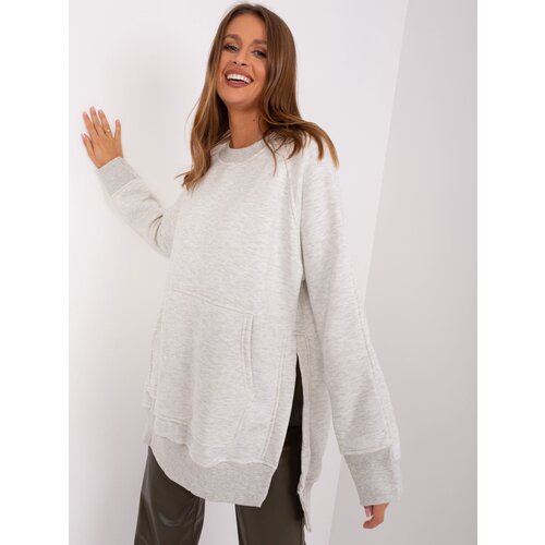 Your Red Lips Sweatshirt-EM-BL-664.98P-light gray Slike