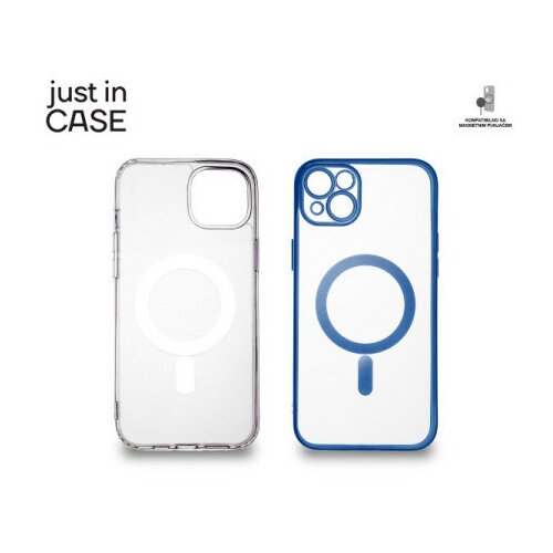 Just in case 2u1 extra case mag mix paket plavi za iPhone 14 Plus ( MAG109BL ) Slike