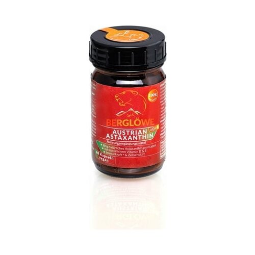 Berglöwe avstrijski astaksantin - 60 kaps. Cene