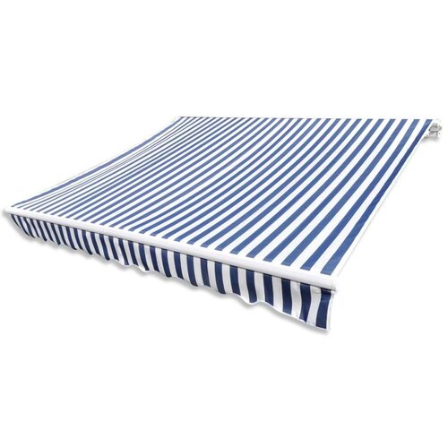  Tenda iz platna modra in bela 3x2,5 m (brez okvirja), (20609788) Cene