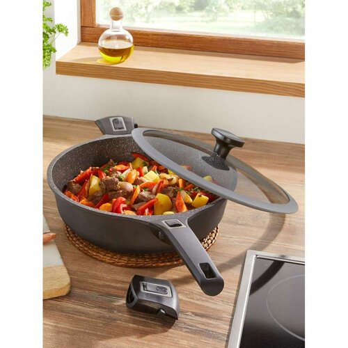  PONEV ZA PRAŽENJE EASY CLICK 28/8,2 cm premaz Vitaflon&amp;reg; Granit Slike
