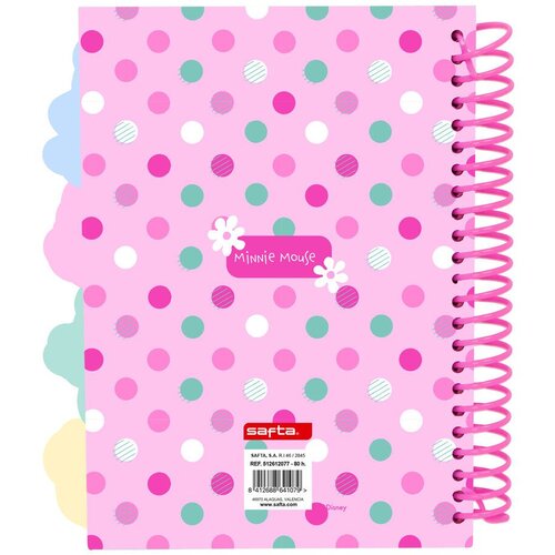 Disney Bilježnica A5 Minnie Mouse Minty - tvrde korice, 80 listova Slike