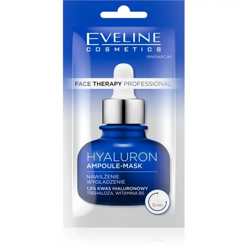 Eveline Cosmetics Face Therapy Hyaluron kremasta maska s hidratantnim učinkom 8 ml