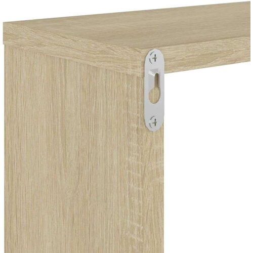  Kockaste zidne police 6 kom boja hrasta sonome 26 x 15 x 26 cm - sonoma hrast 26 x 15 x 26 cm 6 1 Slike
