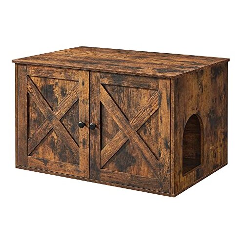 Songmics PCL002X01 PLADENJ CAT CAVIT VINTAGE RJAV, (21389974) Slike