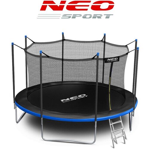  Vrtna trampolina 15 ft / 465 cm s unutarnjom za&amp;scaron;titnom mrežom i ljestvama, Neo-Sport Slike