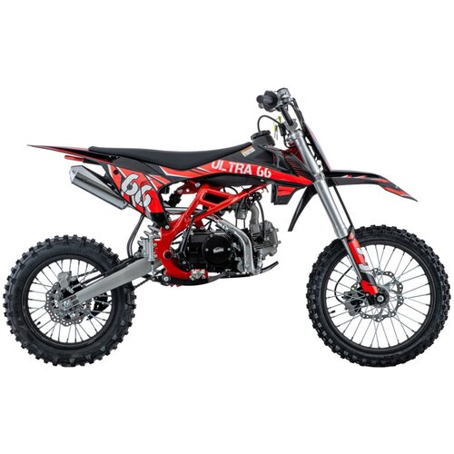Cross motor na benzin ULTRA 66 125cc - crveni Slike