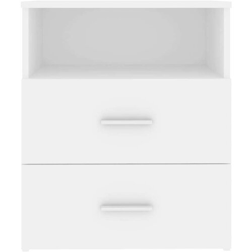 VidaXL Noćni ormarići 2 kom bijeli 50 x 32 x 60 cm Slike
