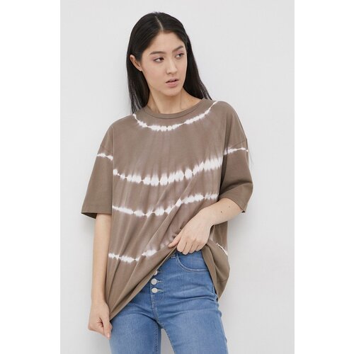 Vero Moda Pamučna majica boja: siva Slike