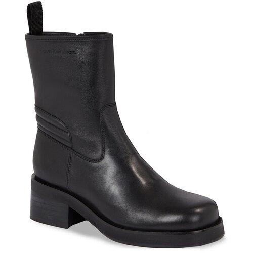 Calvin Klein Jeans &Scaron;kornji Biker Boot Lth Wn YW0YW01330 Triple Black 0GT Cene