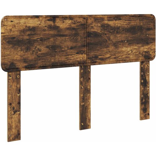  Krevetna konstrukcija s ladicama Dimljeni hrast 150 x 200 cm Smeđa 203 x 153 x 90 cm Slike