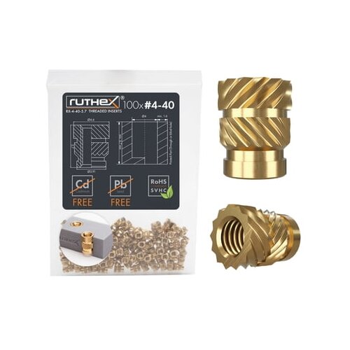  Threaded Insert #4-40 UNC (100 pieces) Cene