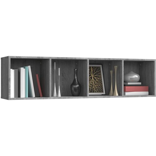  za knjige / TV hrast sonoma 143x30x36 cm drvo Slike