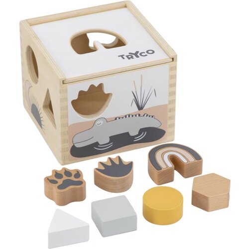 Tryco Wooden Shape Sorter igrača iz lesa 18m+ 1 kos Cene