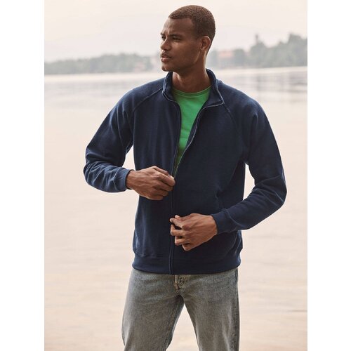 Fruit Of The Loom Granatowa bluza męska Sweat Jacket Cijene