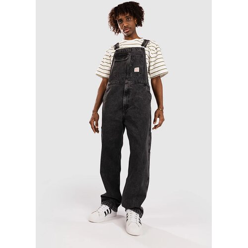 Levi&amp;#039;s Loose Overalls Hlace z naramnicami iz džinsa darkly wash Slike