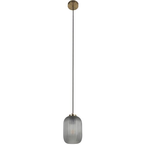 Kave Home Stropna svetilka v zlati barvi s steklenim senčnikom &amp;oslash; 12 cm Hestia - Kave Home Slike