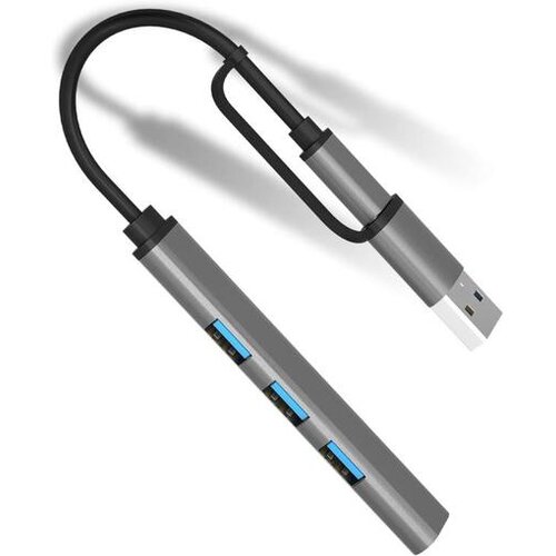 Fast_Asia Fast Asia USB 3.1 TIP C+USB 3.0 na 4xHUB 3.0 metal Cene