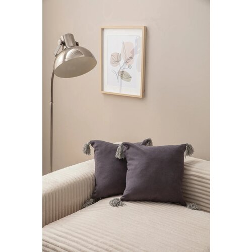 Opviq set 2 jastučnice 43x43cm Tamnosivi Cene