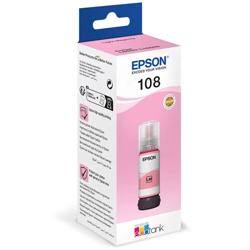 Develop-free epson 108 mastilo ink original light magenta Slike