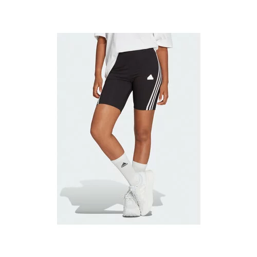 Adidas Športne kratke hlače Future Icons 3-Stripes Bike Shorts HT4718 Črna Slim Fit