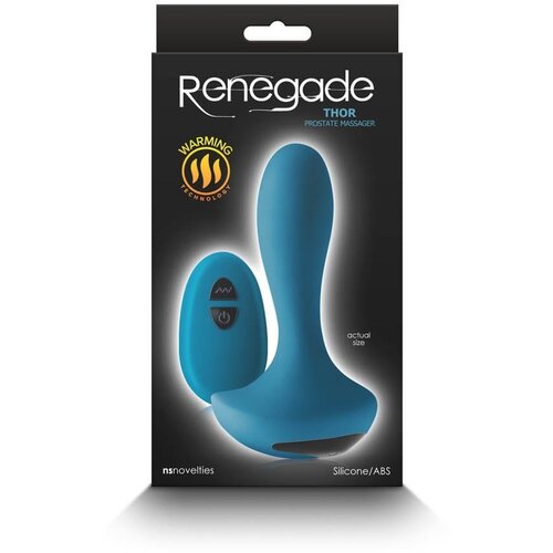 New Sensations Novelties Stimulator Prostate Renegade Thor Teal Slike