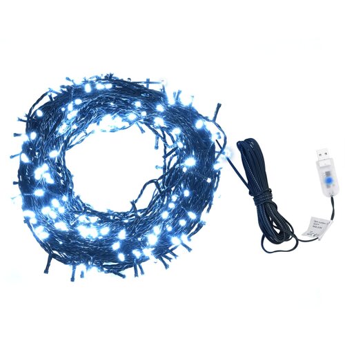 vidaXL svjetlosna traka s 400 led žarulja 40 m hladna bijela Cijene