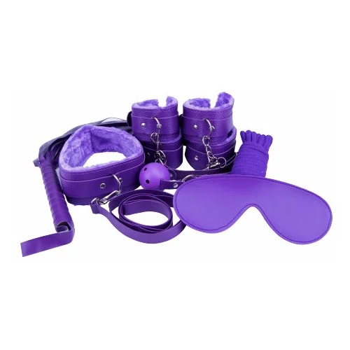 Loving Joy Komplet Beginner's Bondage Kit Purple